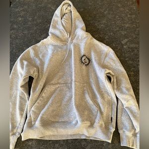 Volcom grey hoodie Tall Small size